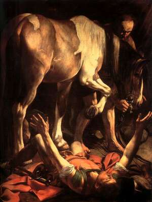 The-Conversion-on-the-way-to-Damascus-St.Paul-Caravaggio