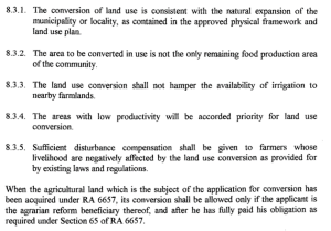 Flashcards - LAND CONVERSION IN THE PHILIPPINES