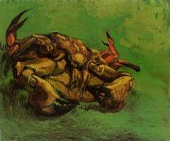 Vincent Van Gogh, Crab on Its Back, 1889