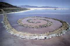 Robert Smithson, spiral-jetty, 1970