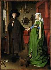 Jan Van Eyck, Wedding Portrait, (Marriage of Giovanni Arnolfini), 1434